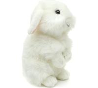 Uni-Toys - Lapin à tête de lion avec oreilles pendantes - debout - blanc - 23 cm (hauteur) - Lapin en peluche - Animaux en peluche, doudou