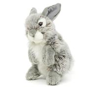 Uni-Toys - Lapin Debout (Gris) - 18 cm (Hauteur) - Lapin en Peluche - Peluche, Doudou