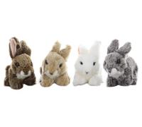 Uni Toys Lapin lapin marron clair assis peluche animal en peluche