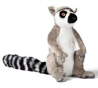 Uni-Toys - Lémurien Katta Assis - 21 cm (Hauteur) - Peluche Singe - Doudou