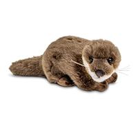 Uni-Toys - Loutre bébé Debout - 26 cm (Longueur) - Loutre en Peluche - Peluche Doudou