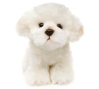Uni-Toys - Maltais - 18 cm (Hauteur) - Chien en Peluche, Animal de Compagnie - Peluche