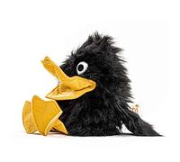Uni-Toys - Marionnette Corbeau - 40 cm (Hauteur) - Oiseau - Peluche, Doudou, Noir