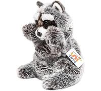 Uni-Toys - Marionnette Raton Laveur - 26 cm (Hauteur) - Ours, Animal de la forêt - Peluche, Doudou