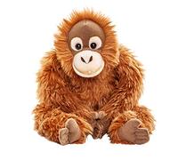 Uni-Toys - Orang-outan avec Velcro aux Mains - 28 cm (Hauteur) - Singe - Peluche