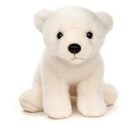 Uni-Toys - Ours polaire garçon assis - 19 cm (hauteur) - Ours en peluche, ours polaire, doudou