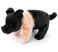 Uni-Toys - Pêcheur Cochon en Forme de Selle Debout - 25 cm (Longueur) - Peluche Cochon Cochon - Peluche, Doudou, (BH-13043)