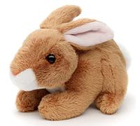 Uni-Toys - Peluche Lapin (Marron) - 15 cm (Longueur) - Peluche Lapin - Doudou