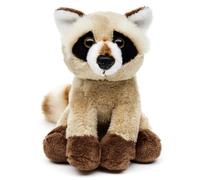 Uni-Toys - Peluche Raton Laveur (Marron) - 15 cm (Longueur) - Ours en Peluche - Doudou