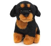 Uni-Toys Plushie - Rottweiler, Assise - 12 cm (Hauteur) - Chien en Peluche - Peluche