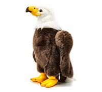 Uni-Toys - Pygargue à tête Blanche - 32 cm (Hauteur) - Aigle, Oiseau - Peluche, Doudou