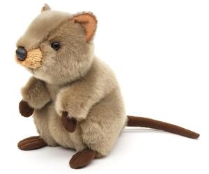 Uni-Toys Quokka - 20 cm (Longueur) - Peluche Kangourou - Doudou