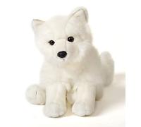 Uni-Toys - Renard polaire assis - 23 cm (hauteur) - Renard en peluche, renard de neige - peluche