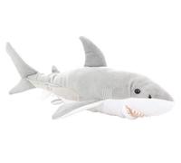 Uni-Toys - Grand Requin Blanc - 50 cm (Longueur) - Poisson - Peluche, Doudou
