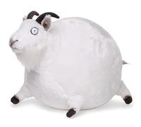 Uni-Toys Rollin' Wild Chèvre de Montagne, Grande Taille, 28 cm (Longueur) - Peluche chèvre - Doudou de