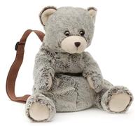 Uni-Toys - Sac à Dos en Peluche (Ourson en Peluche) - 34 cm (Hauteur) - Peluche