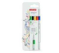 Uni-Ball Coffret Marqueurs EMOTT SET COULEURS VIVES 5 unités