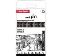 Uniball Marqueur Uni Pin Classic 302422077 8 Unités