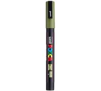 Uniball POSCA 202325000 0.9-1.3 mm Fine Bullet Tip Marker - Khaki Green