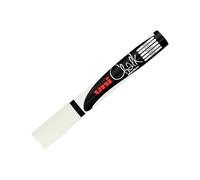 Uniball PWE5M BL Marqueur craie pour tableaux noirs Pointe Ogive Blanc Lot de 6