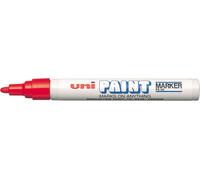 Uniball Px20-Rge Paint Marker Marqueur Peinture À Base D'huile Indélébile Pointe Moyenne Ogive Rouge Lot De 12[Z3332]