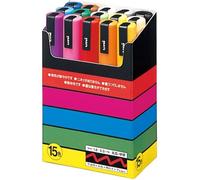 Uniball Uni Posca Boite 15 Marqueur Peinture PC5M15 by Mitsubishi Pencil