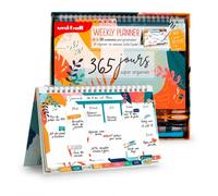 UNIBALL, Weekly Planner - Agenda Hebdomadaire et Annuel non daté