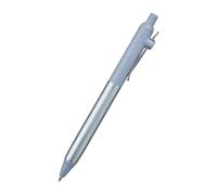 Uniball stylo roller ZENTO Flow — aluminium anodisé, extra fin 0,38 mm, encre noire (UBNZF38.8)