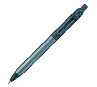 三菱鉛筆 Uniball ZENTO Flow Model Stylo roller avec poignée en aluminium anodisé, fine 0,5 mm, encre noire à base d'eau, ultra lisse avec friction réduite, jade, UBNZF05.7