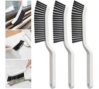 UniBeos 3 Pièces Brosse de Nettoyage des Interstices, Brosse pour Salle de Bain et Cuisine, Brosse Joint Carrelage et Fenêtre