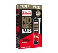 Unibond 1426045 No More Nails Lot de 3 cartouches de colle pour intérieur