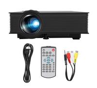 UNIC UC68H Mini projecteur LCD LED sans fil avec telecommande 110-240 V US