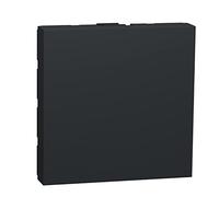 Schneider Electric - Unica - obturateur - 2 modules - Anthracite - mécanisme seul - NU986654