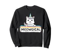 Unicat Caticorn Meowgical Licorne Chat Hommes Femmes Garçons Filles Sweatshirt