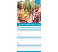 Unicef Familienplaner 2027: Kinder der Welt: praktischer Kalender des Kinderhilfswerks mit fünf Spalten. Terminkalender für die Wand. Format 21 x 45 cm