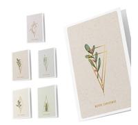 Unicef - Pack de 10 Cartes de Noël,Elegant Nature