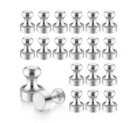 Uniclife 20 Pcs Aimants Puissants Aimants Magnétiques pour Réfrigérateur Aimants pour Tableau Blanc Aimants pour Réfrigérateur Petits Aimants en Métal pour Maison Bureau Ecole Cuisine