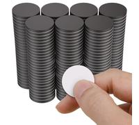 Uniclife 350 Pièces Aimants Ronds avec Adhésif, Petits Aimants 20 x 2.1 mm Artisanat, Pastilles Magnétiques Autoadhésives, Aimants Réfrigérateur, Aimants Circulaires Collants Frigos, Tableaux Blancs