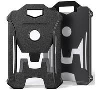 Uniclife Lot de 2 Porte Badges Robuste Étui Vertical en Plastique dur avec Fenêtre Transparente et Clip Serré Porte Carte Navigo Stable pour Bureau École Cartes d'Identité Cartes de Crédit