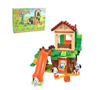 Unico 8933-0MAX Dogs Italy Maximilian 96 pièces Aire de Construction Multicolore