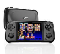 UNICO Console de Jeux Portable Lecteur de Poche Portable, 40 Jeux Classiques SNK Préinstallés, dont King of Fighters, Metal Slug, etc., Écran IPS 4 Pouces, Résolution 720 * 960, Batterie 3500 mAh-Noir
