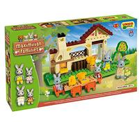 Jeu de briques - IMAGIN - Maison d'été de la famille Lapin - 70 pièces - Lego Duplo
