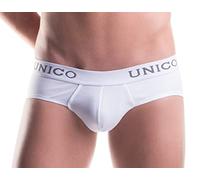 Unico Slip/Brief Cristalino sous-vêtement Homme, Blanc, Ta. L