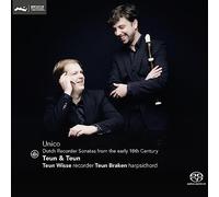 Unico – Sonates baroques hollandaises pour flûte à bec – SACD hybride