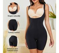 Unicolore Sans Entrejambe Corset Combishort CONSEILS SUR LA TAILLE : Pour un effet galbant optimal, le vêtement doit être serré autour de votre corps. Si vous préférez une coupe plus confortable, nous
