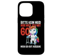 Unicorn 60th Birthday Bitte Kein Neid - 60 Ans Coque pour iPhone 14 Pro Max