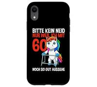 Unicorn 60th Birthday Bitte Kein Neid - 60 Ans Coque pour iPhone XR