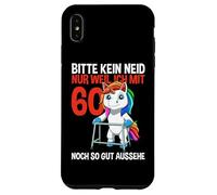 Unicorn 60th Birthday Bitte Kein Neid - 60 Ans Coque pour iPhone XS Max