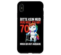 Unicorn 70e Anniversaire Pas De Jalousie, s'il Vous Plaît - Coque pour iPhone XS Max