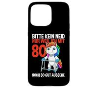 Unicorn 80e Anniversaire Pas De Jalousie, s'il Vous Plaît - Coque pour iPhone 15 Pro Max